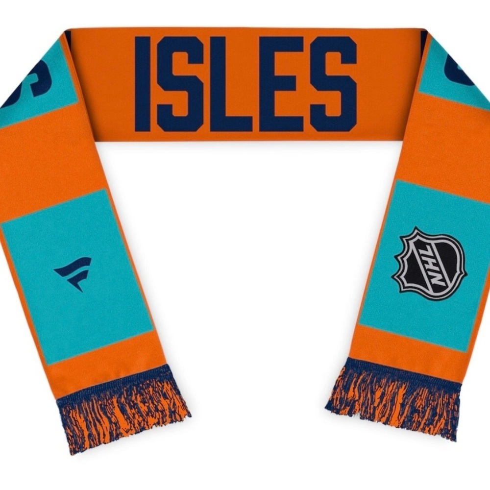 New York Islanders Fanatics 2024 NHL Stadium Series Tram Scarf NWOT